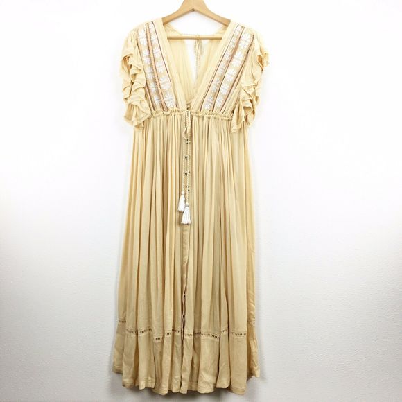 Free People Dresses & Skirts - Free People Bali Will Wait For You Midi Dress NWT